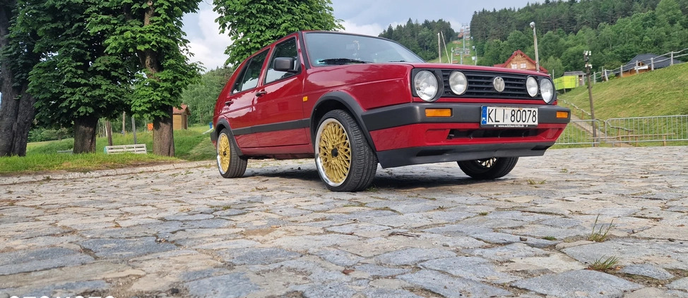 Volkswagen Golf cena 35000 przebieg: 75800, rok produkcji 1991 z Chorzele małe 56